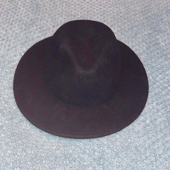 black stylish hat